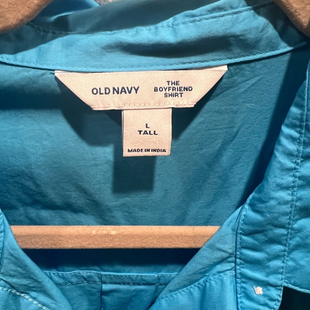 NWT BUTTON DOWN POOL BLUE
